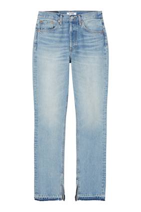 '70s High Rise Skinny Bootcut Jeans